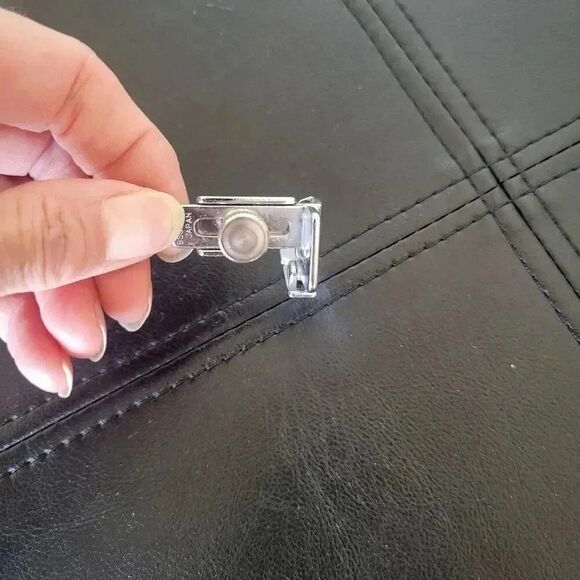 Sewing Machine Foot #55510 Low Shank Zipper/Cording Adj Hinged Foot - Picture 5 of 7